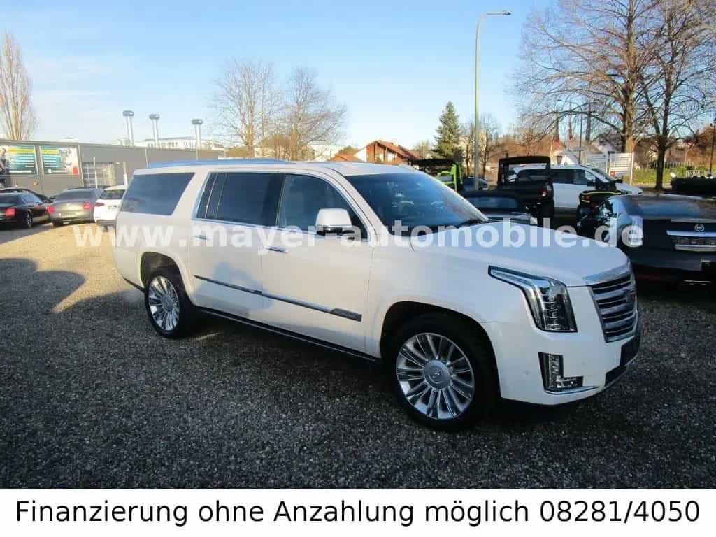 Cadillac Escalade Platinum ESV*Europa*NAVI*Glasdach*COC* 08/2018-photo-9