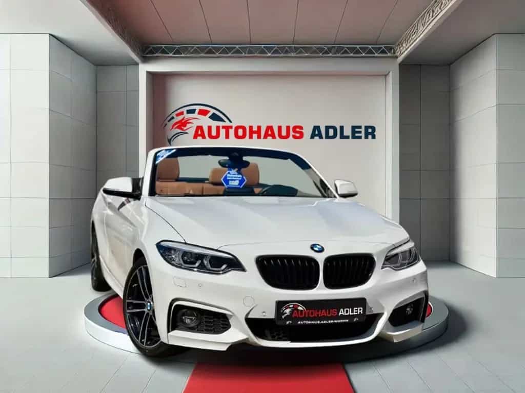 BMW 220 i Cabrio M-Sport*AUTOM*NAV*LED*SHZ*SHADOW*19% 10/2019-photo-0
