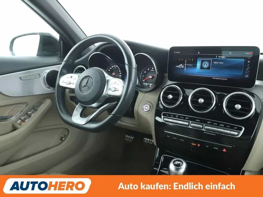 Mercedes-Benz C 180 AMG Line *NAVI*LED*TEMPO*CAM* 11/2019-photo-12