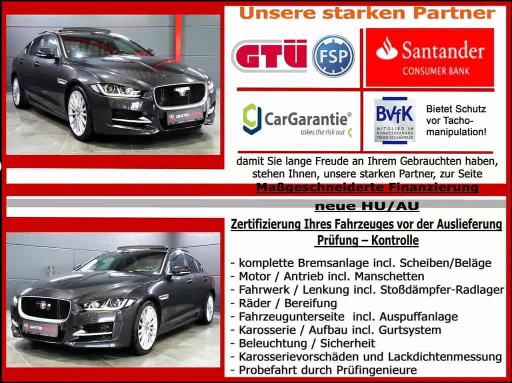 Jaguar XE 2.0d R-Sport Aut Panorama Leder R.Cam 03/2016-photo-2