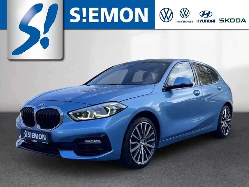 BMW 118 d Sport Line Navi LED H&K HUD Schiebedach Me 07/2019-photo-0