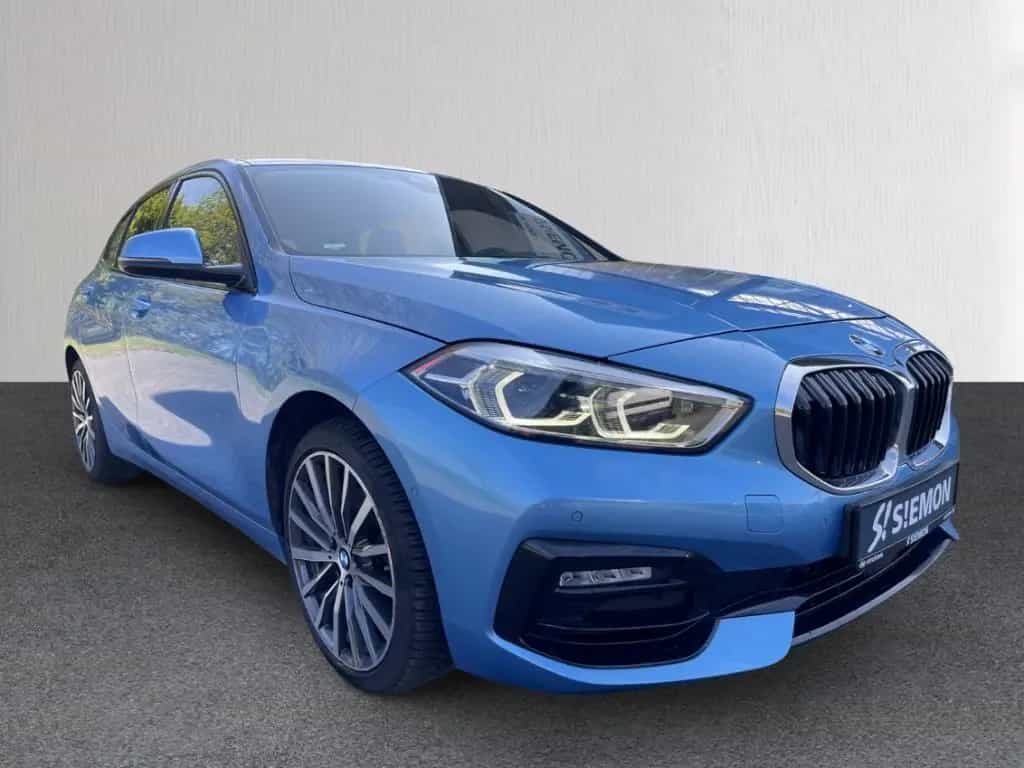 BMW 118 d Sport Line Navi LED H&K HUD Schiebedach Me 07/2019-photo-9