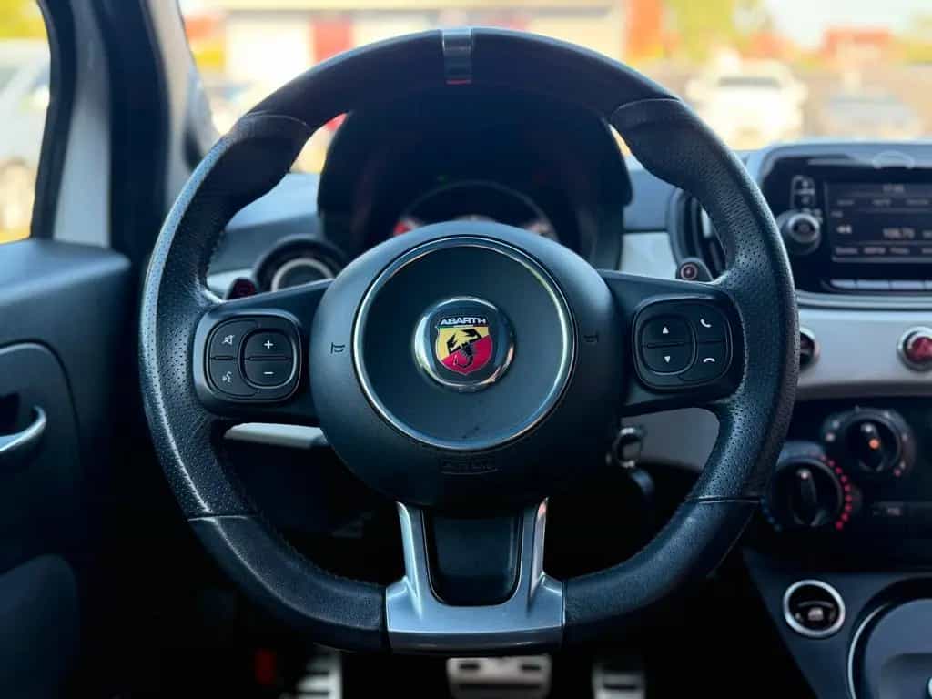 Abarth 595 1.4 #T-Jet#1.HAND#ZAHNR.-NEU#SCHECKHEFT#TÜV 04/2017-photo-17