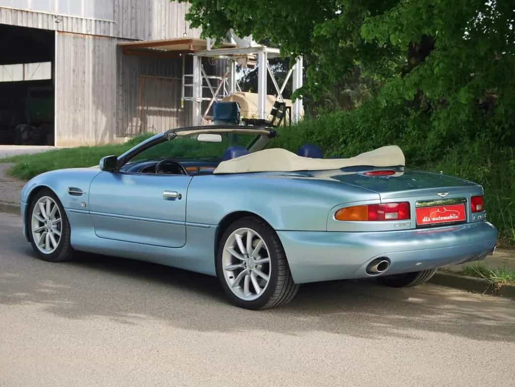 Aston Martin DB7 Vantage Volante V12 // 35900km! 08/2001-photo-4