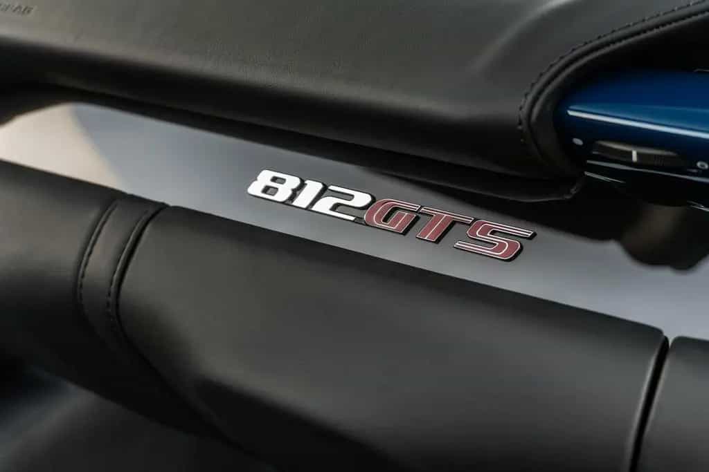 Ferrari 812 GTS - 1 of 1 Blu Askolin - Tailor Made - Duf 08/2023-photo-13