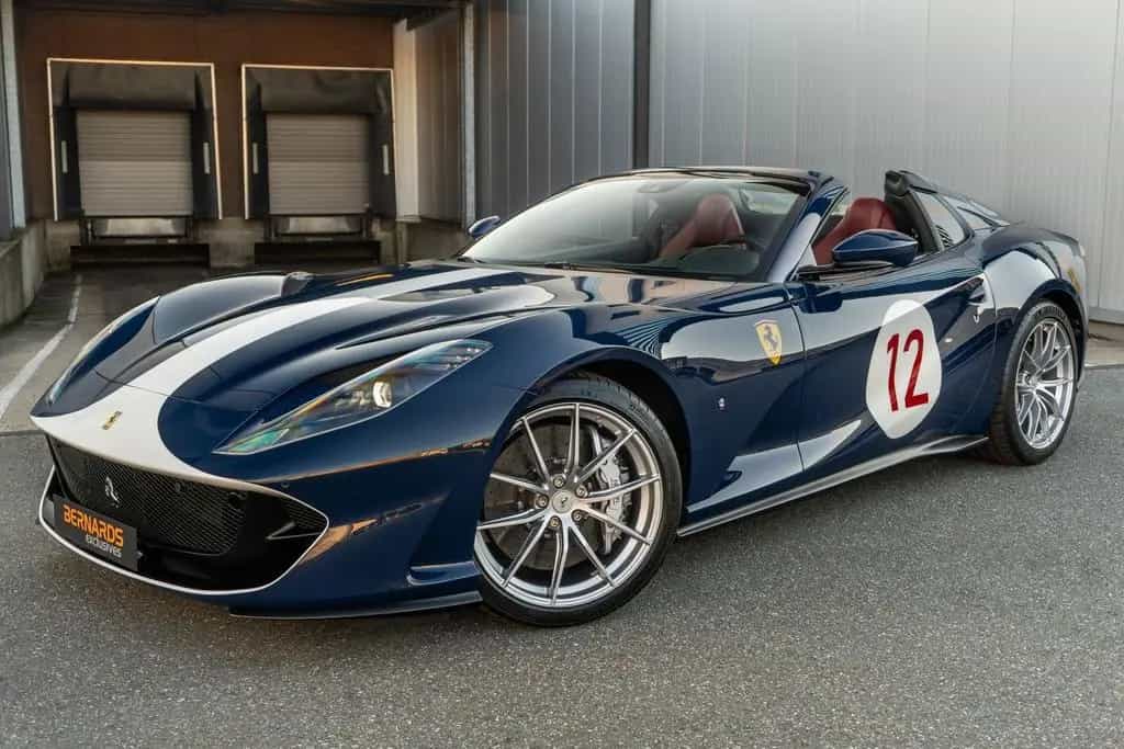 Ferrari 812 GTS - 1 of 1 Blu Askolin - Tailor Made - Duf 08/2023-photo-21