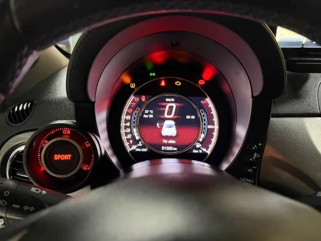 Abarth 500 Custom|Sportabgas|Xenon|Leder 06/2015-photo-11