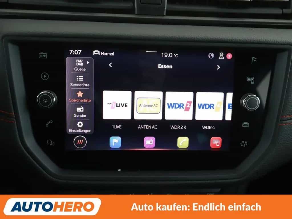 Seat Arona 1.0 TSI FR Aut.*NAVI*LED*CAM*PDC*SHZ*KLIMA 05/2021-photo-20