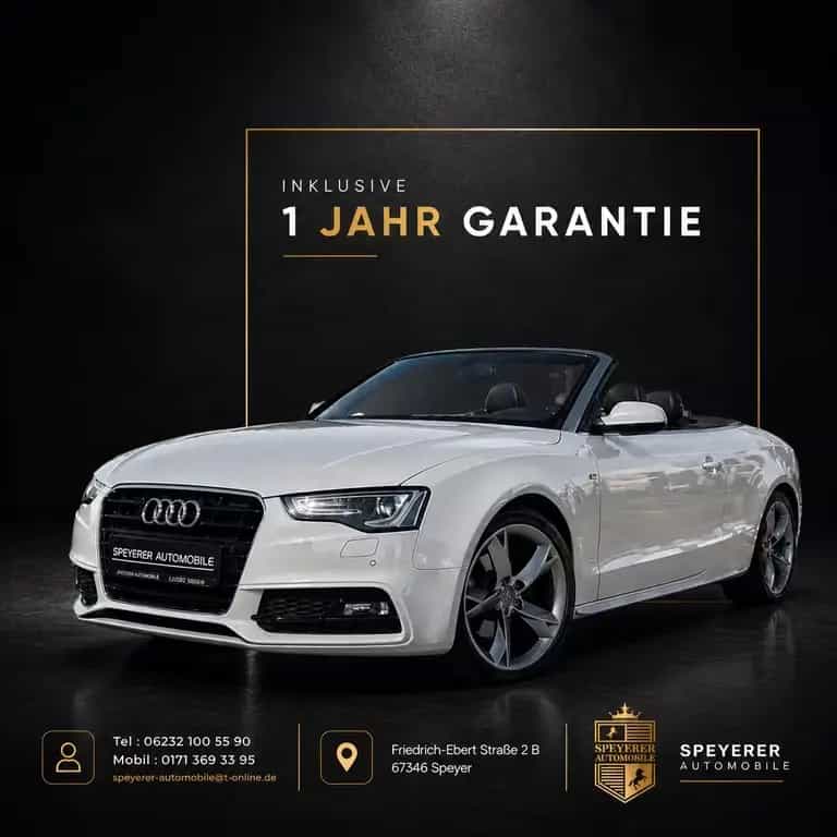 Audi A5 Cabriolet S line |XEN|SHZ|NAVI|AUTOMATIK|PDC| 04/2014-photo-0
