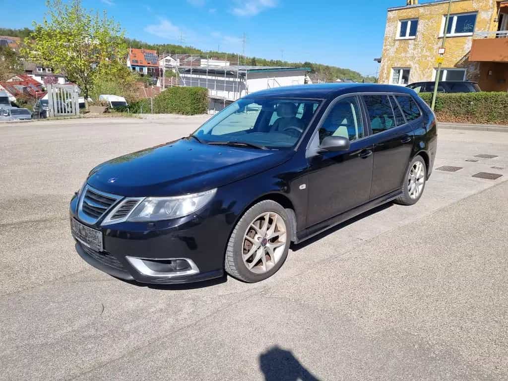 Saab 9-3 TTiD Aero Leder Automatik Sitzheizung Alu Ah 01/2009-photo-1