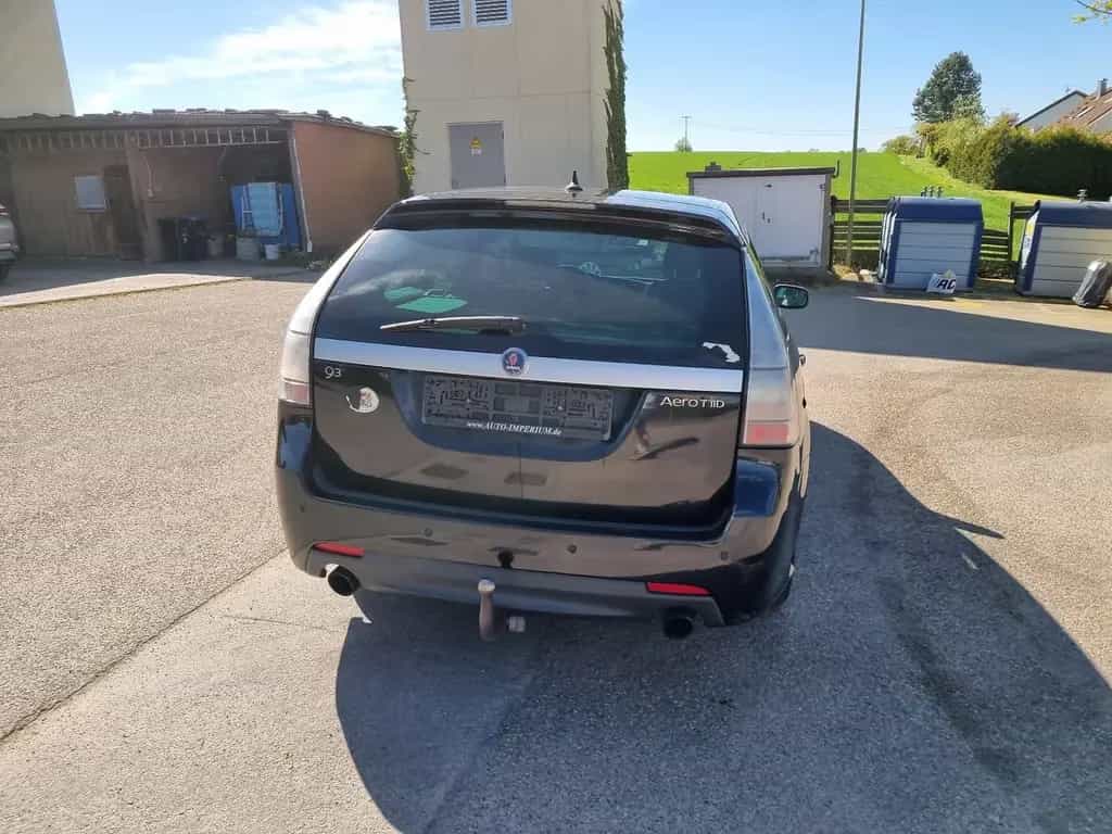 Saab 9-3 TTiD Aero Leder Automatik Sitzheizung Alu Ah 01/2009-photo-13