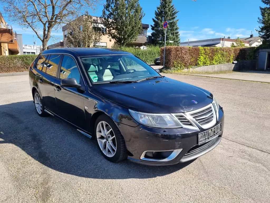 Saab 9-3 TTiD Aero Leder Automatik Sitzheizung Alu Ah 01/2009-photo-6