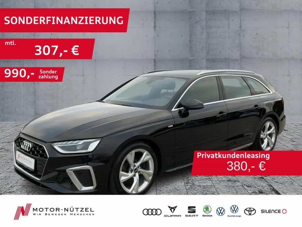 Audi A4 Avant 35 TFSI S-TR S-LINE 5JG+LED+NAV+AHK-Vob 06/2021-photo-0