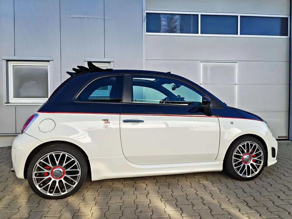 Abarth 595C Turismo*Cabrio*Xenon*Leder*Navi*PDC 05/2013-photo-12