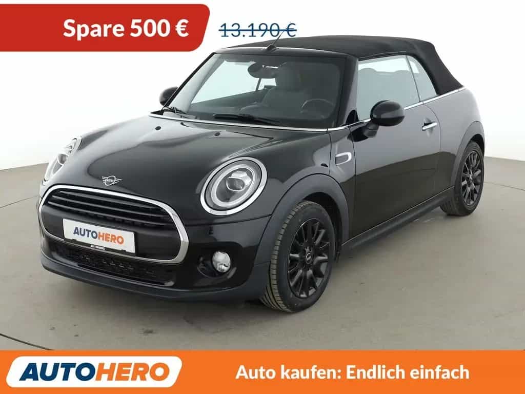 MINI One Cabrio One *NAV*LED*LIM*PDC*SHZ*ALU*KLIMA*GARANTIE* 03/2019-photo-0