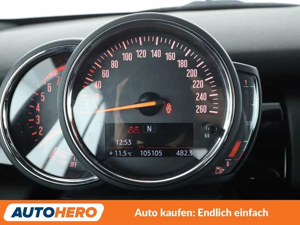 MINI One Cabrio One *NAV*LED*LIM*PDC*SHZ*ALU*KLIMA*GARANTIE* 03/2019-photo-19