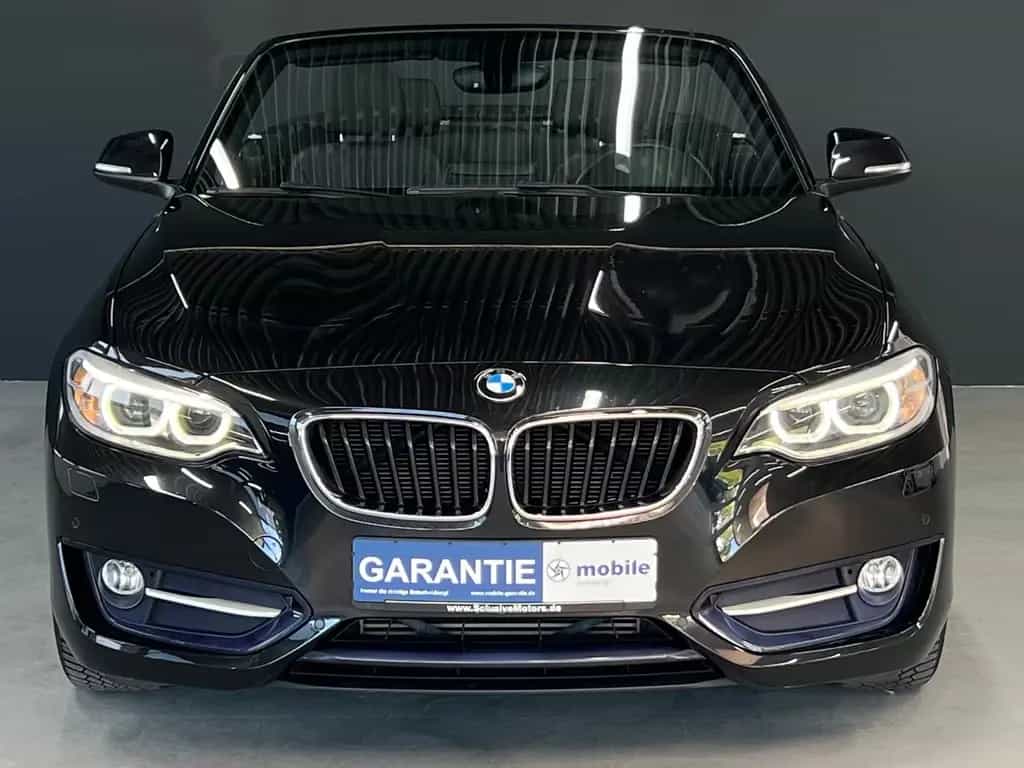 BMW 2 Series i Cabrio Sport SHZ Navi Leder LED PDC 07/2015-photo-1