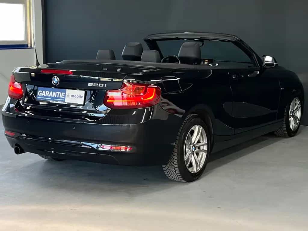 BMW 2 Series i Cabrio Sport SHZ Navi Leder LED PDC 07/2015-photo-4