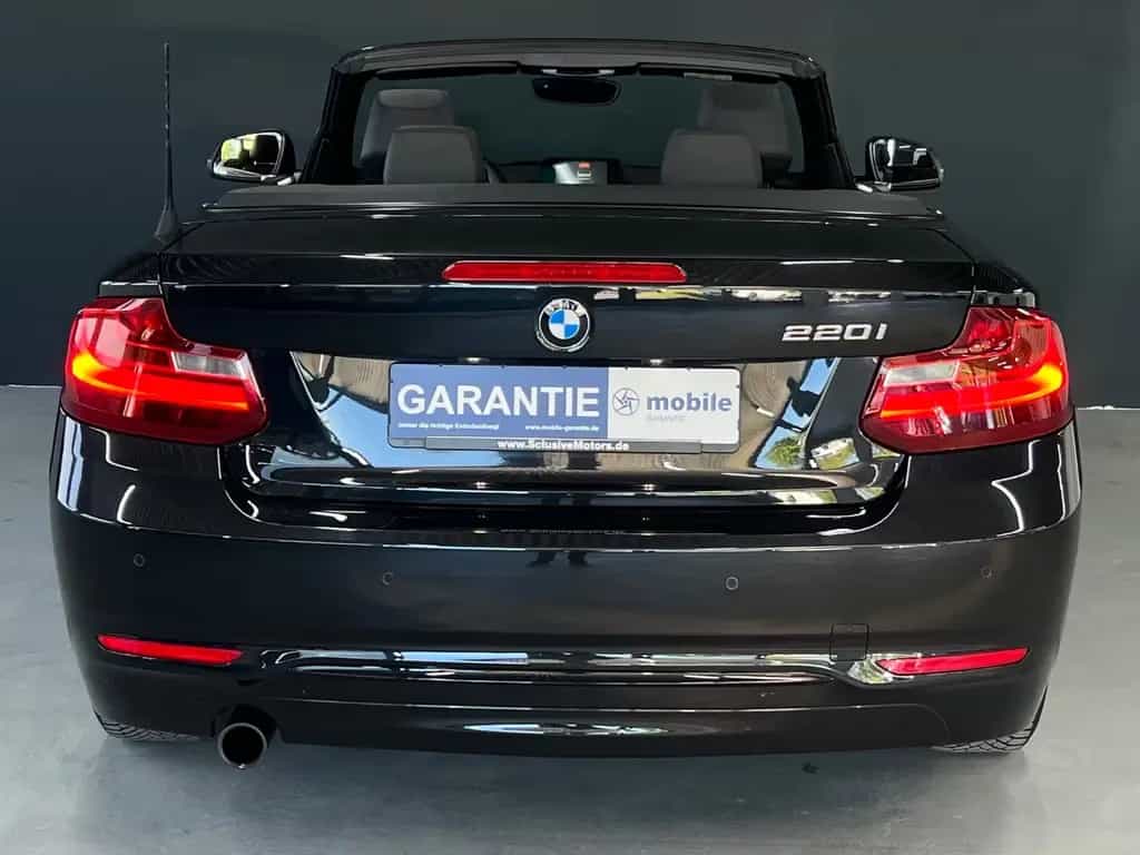 BMW 2 Series i Cabrio Sport SHZ Navi Leder LED PDC 07/2015-photo-5
