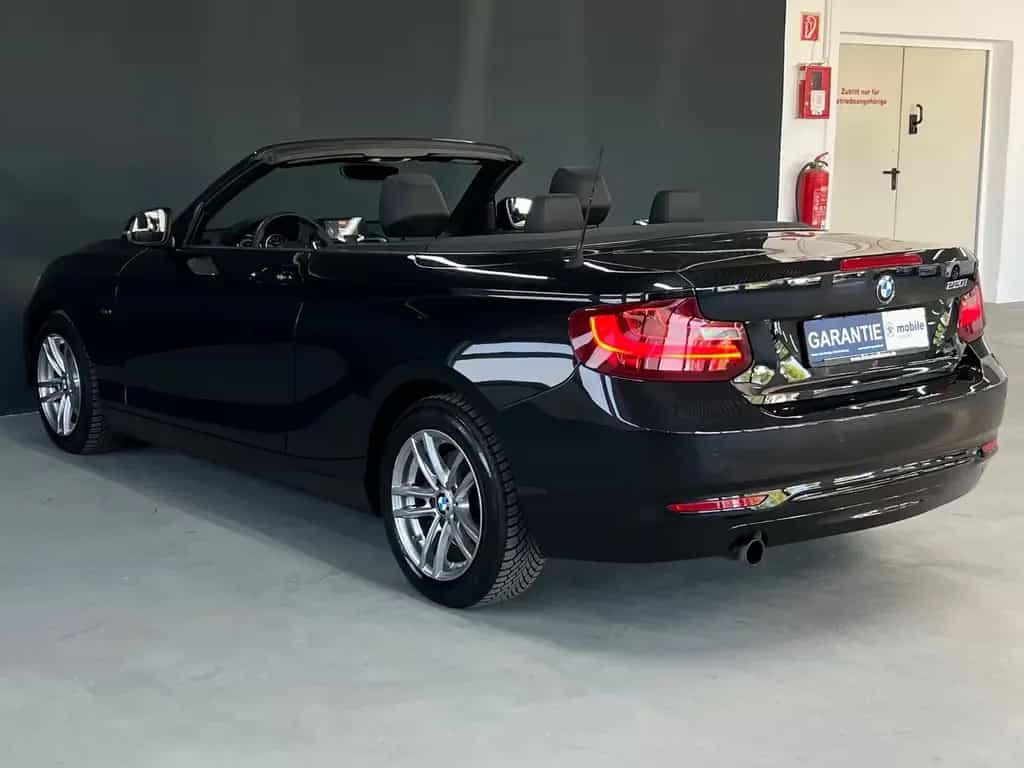 BMW 2 Series i Cabrio Sport SHZ Navi Leder LED PDC 07/2015-photo-6