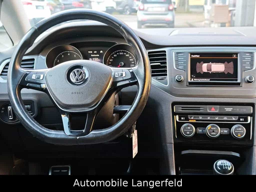 Volkswagen Golf Sportsvan VII Allstar NAVI KAMERA PDC AHK 02/2016-photo-18