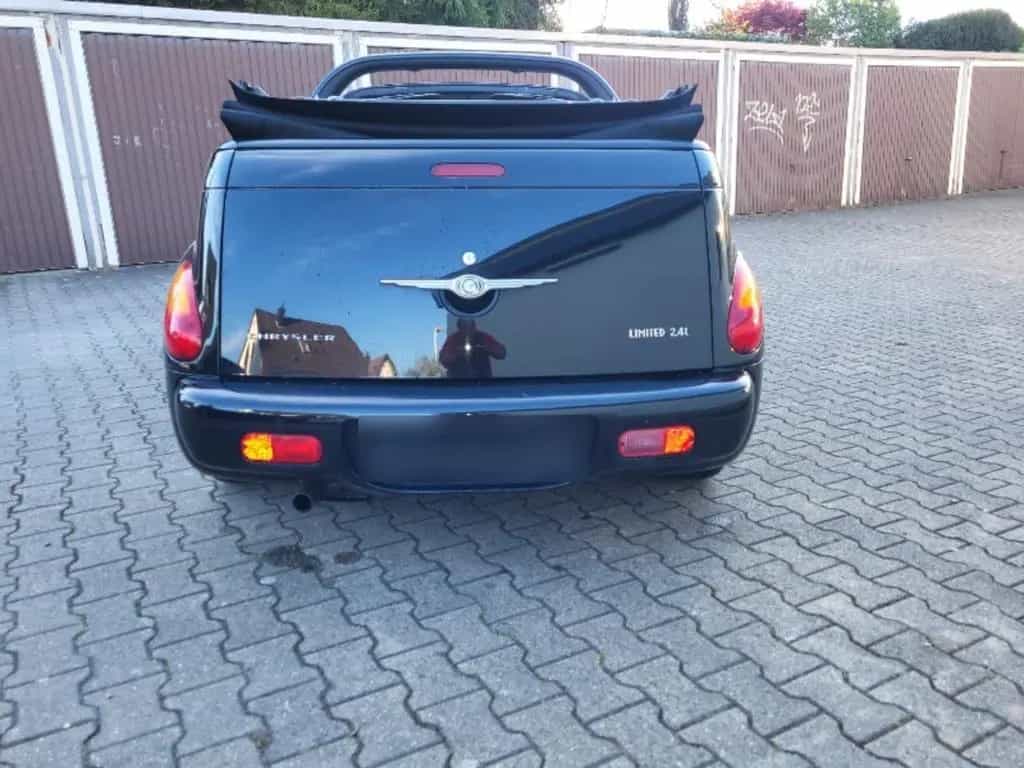 Chrysler PT Cruiser 2,4L Cabrio Schwarz, Leder gute... 07/2004-photo-10