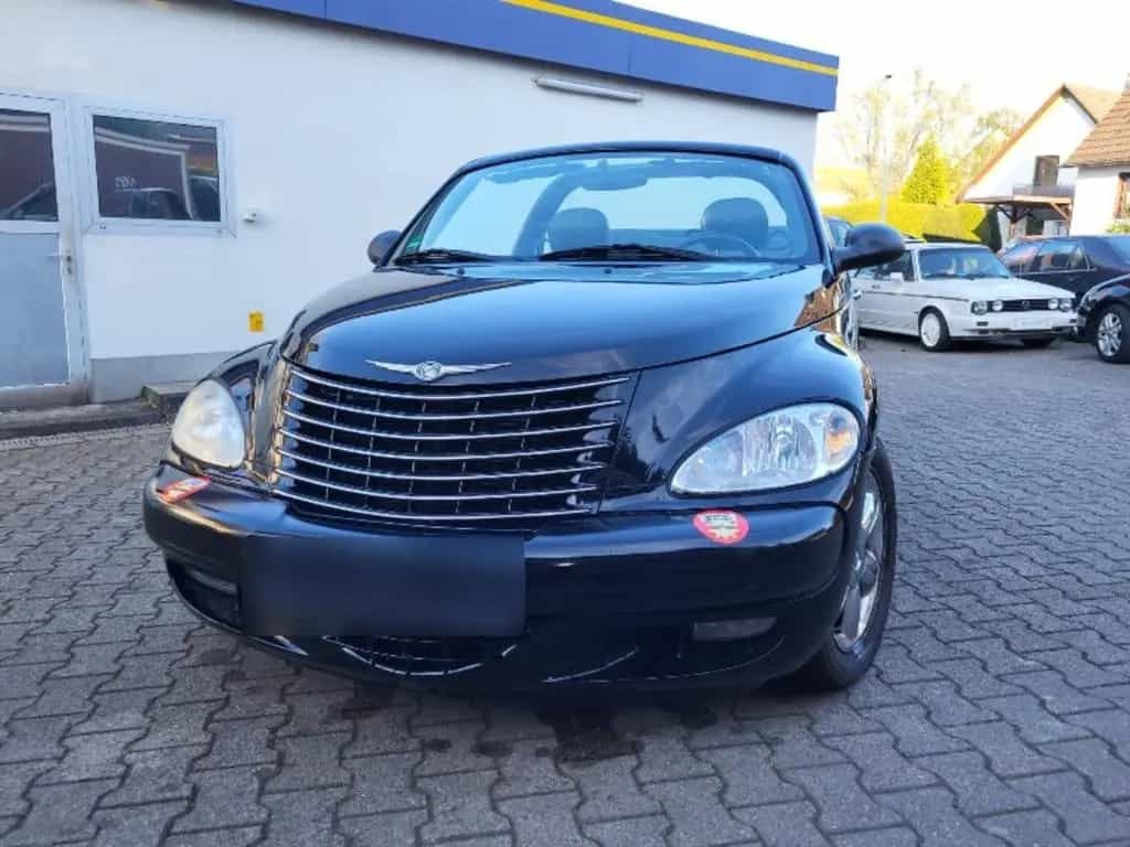 Chrysler PT Cruiser 2,4L Cabrio Schwarz, Leder gute... 07/2004-photo-11
