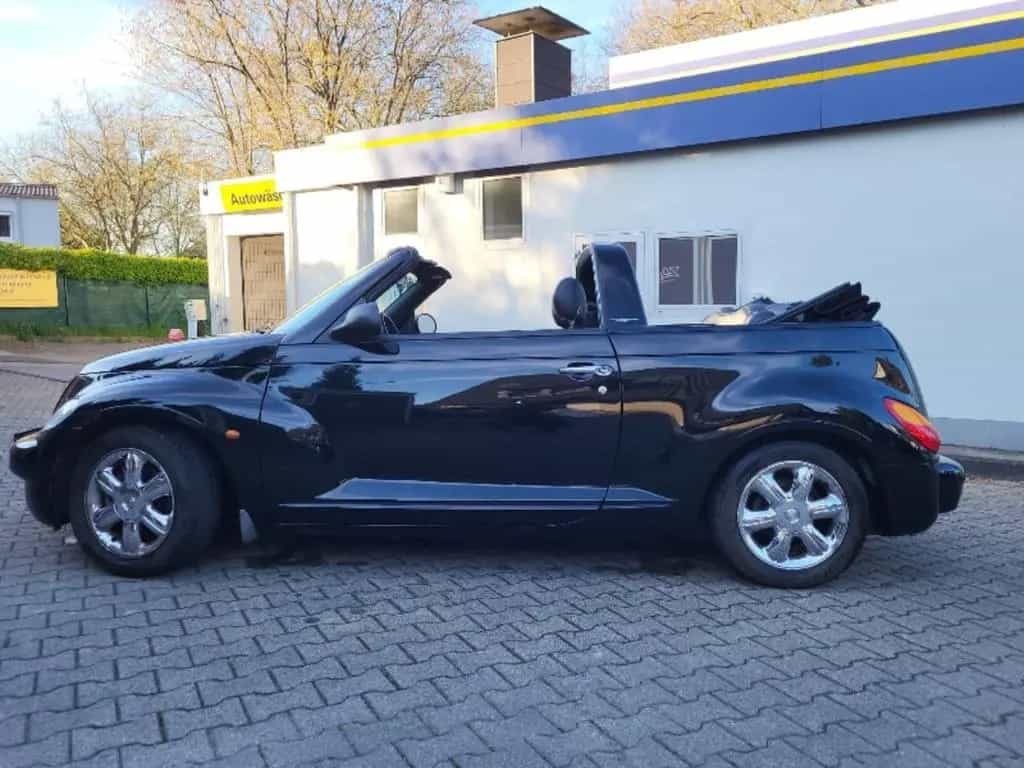 Chrysler PT Cruiser 2,4L Cabrio Schwarz, Leder gute... 07/2004-photo-8