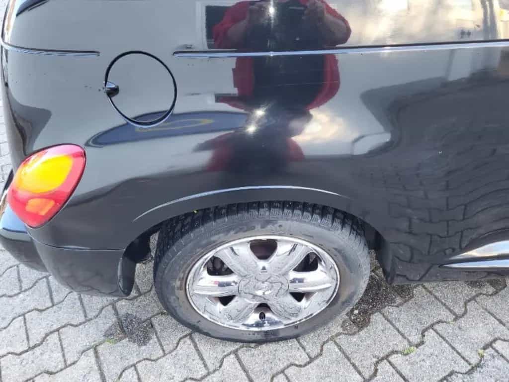 Chrysler PT Cruiser 2,4L Cabrio Schwarz, Leder gute... 07/2004-photo-9
