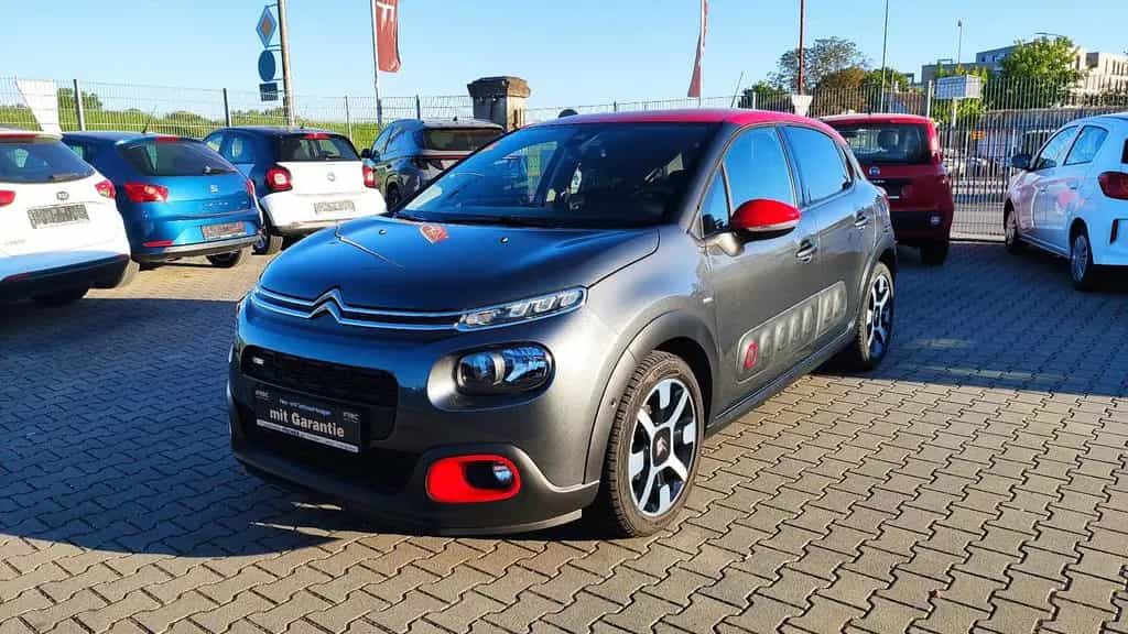 Citroën C3 Shine LED*Tempo*1.Hand*ALU*BT*CarPlay*Allwet. 09/2017-photo-0
