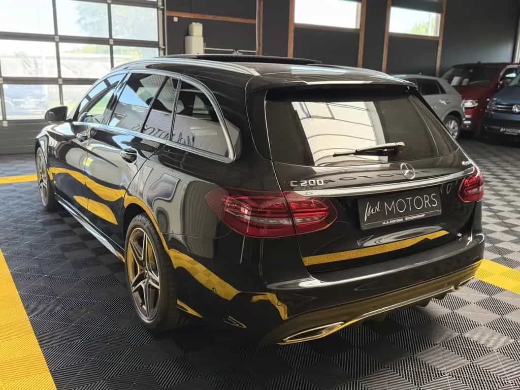 Mercedes-Benz C 200 C200 T 4Matic/AMG/WIDESCREEN/PANO/BURMESTER/RFK 07/2018-photo-12