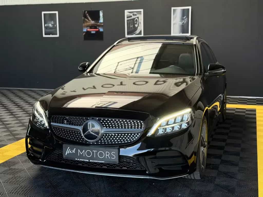 Mercedes-Benz C 200 C200 T 4Matic/AMG/WIDESCREEN/PANO/BURMESTER/RFK 07/2018-photo-2