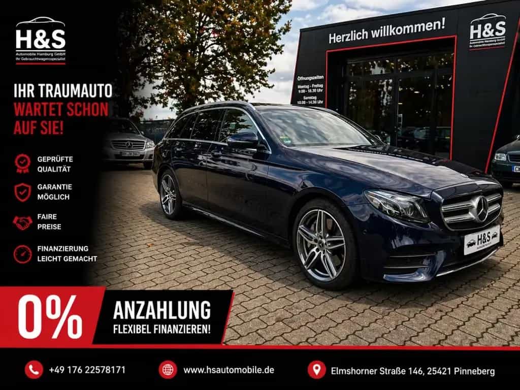 Mercedes-Benz E 400 4Matic AMG-LINE 09/2017-photo-1