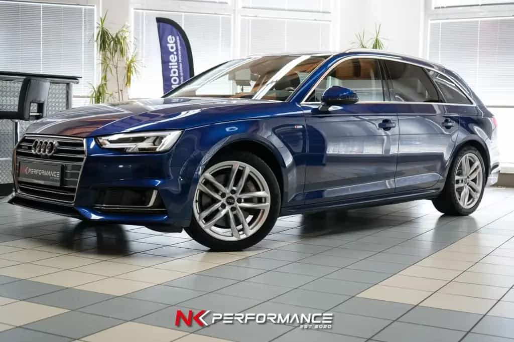 Audi A4 Avant quattro S-LINE/ PANO/ 360°/ AHK / MMI+ 04/2017-photo-0