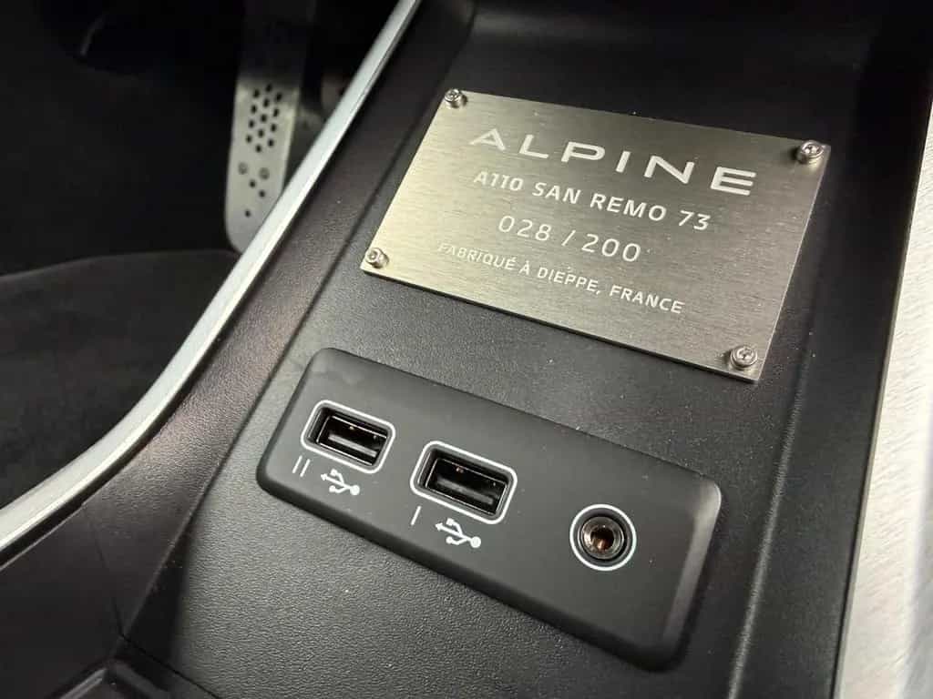 Alpine A110 Limited Edition SAN REMO 1 of 200 Like NEW 01/2024-photo-34