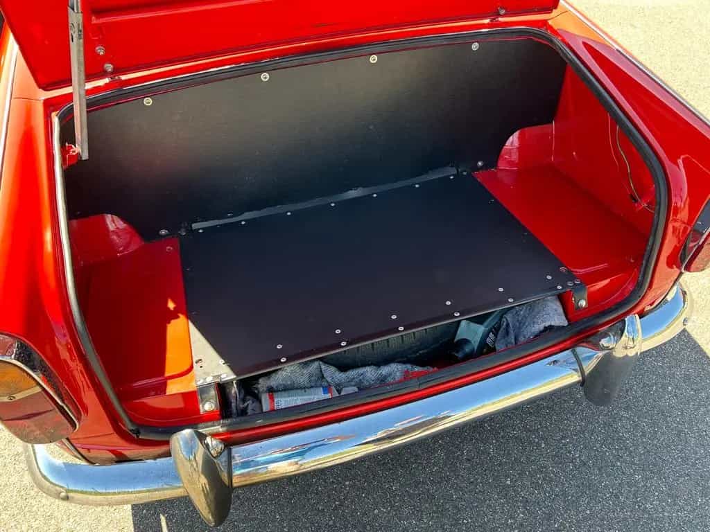 Triumph TR4 Cabrio Roadster mit Verdeck + Innenraumabd. 07/1965-photo-11