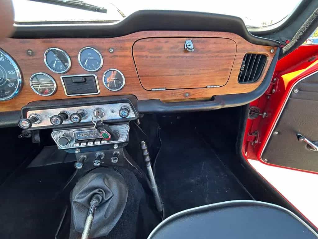 Triumph TR4 Cabrio Roadster mit Verdeck + Innenraumabd. 07/1965-photo-8