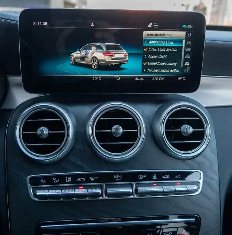 Mercedes-Benz C-Class d Night 4Matic AMG LINE|LED|KAM|STANDH. 12/2020-photo-14