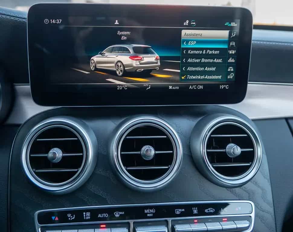 Mercedes-Benz C-Class d Night 4Matic AMG LINE|LED|KAM|STANDH. 12/2020-photo-15