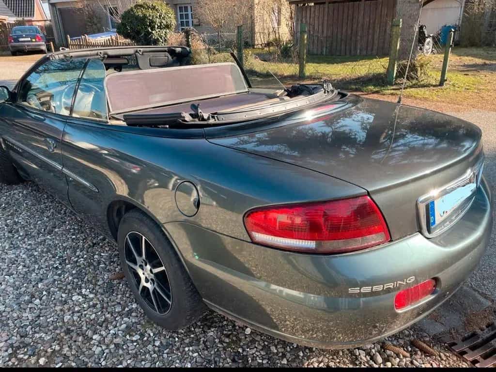 Chrysler Sebring Cabrio Vollcabrio Export ... 09/2001-photo-5