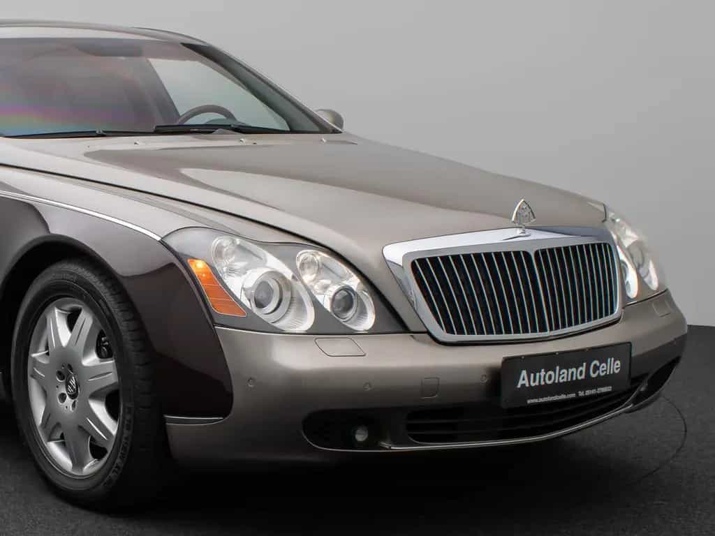 Maybach 57 DUOTONE V12 Fondpaket Massage Solar VOLL 04/2006-photo-13