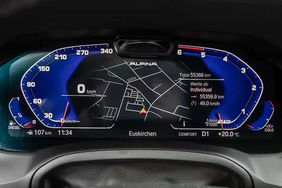ALPINA D3 S 3.0 Allrad Touring AHK. Pano. Laser h/k HUD 03/2022-photo-6