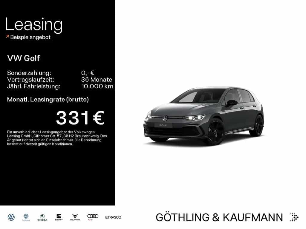 Volkswagen Golf R-Line 1.5 eTSI DSG*NAVI*AHK*KAM*BlackStyle 04/2024-photo-0