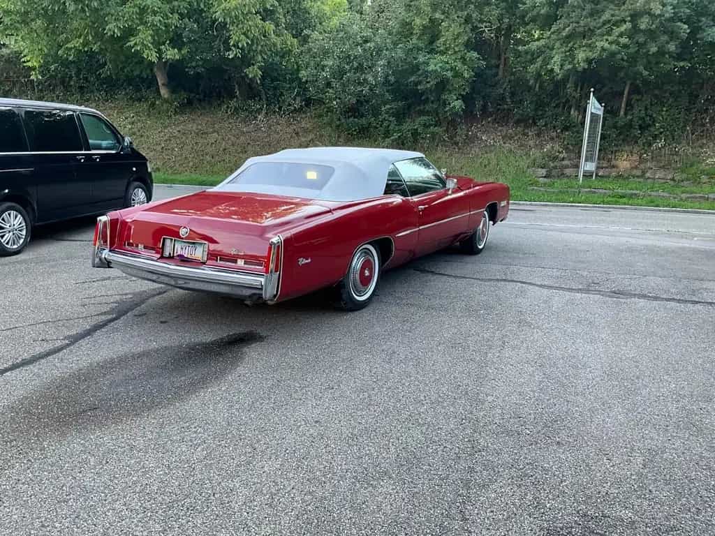 Cadillac Eldorado Cabrio 8,2 l V8 Motor 07/1975-photo-3