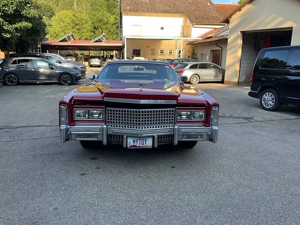 Cadillac Eldorado Cabrio 8,2 l V8 Motor 07/1975-photo-4
