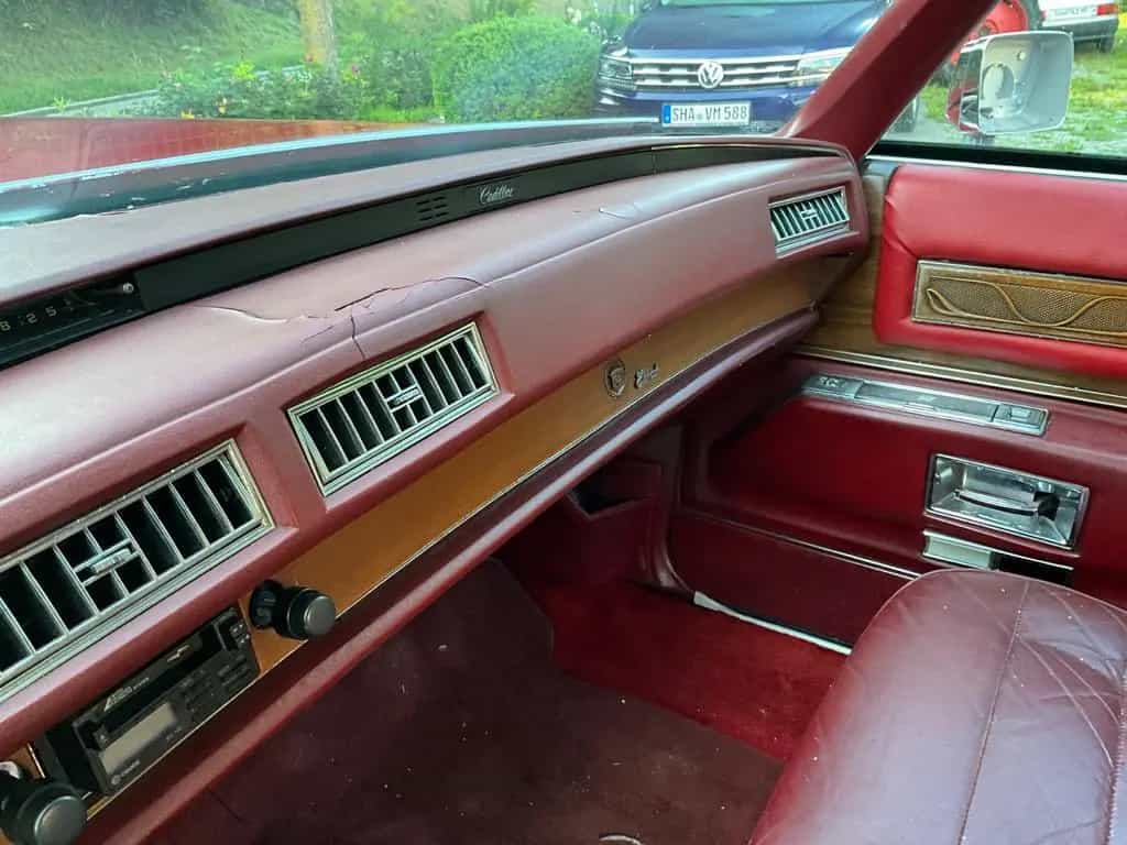 Cadillac Eldorado Cabrio 8,2 l V8 Motor 07/1975-photo-9
