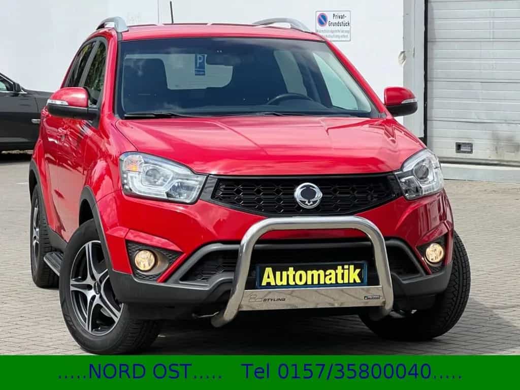 Ssangyong Korando 2.0 Automatik. Nur 45.533 Km runtr Euro6 02/2018-photo-0