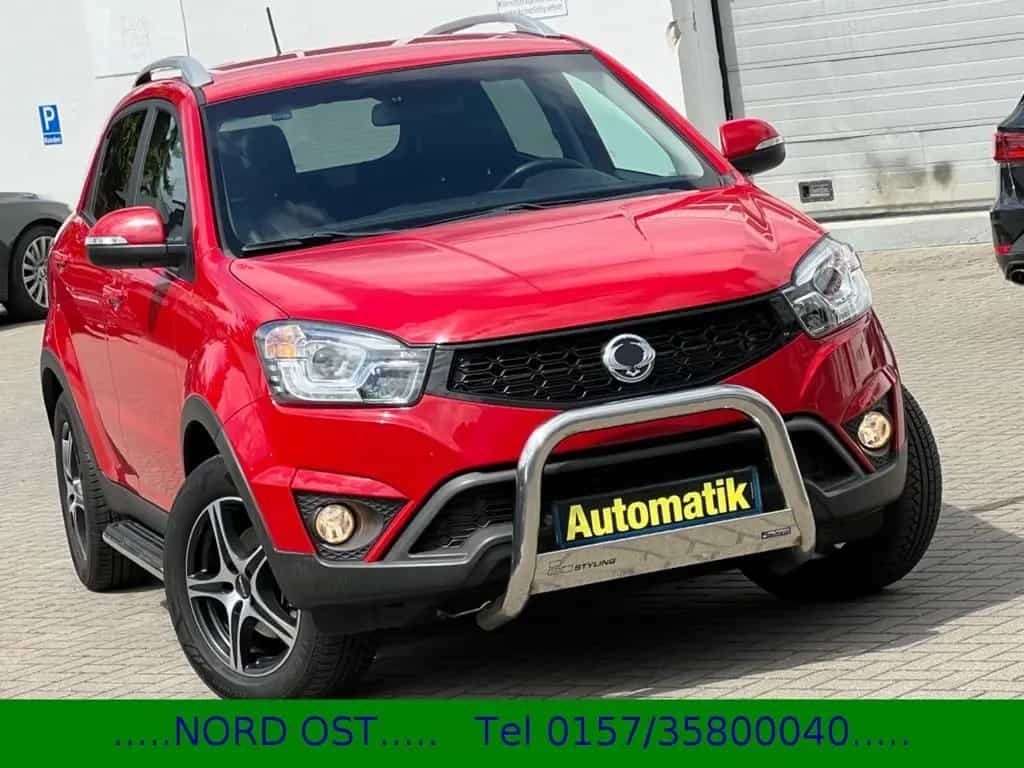 Ssangyong Korando 2.0 Automatik. Nur 45.533 Km runtr Euro6 02/2018-photo-4