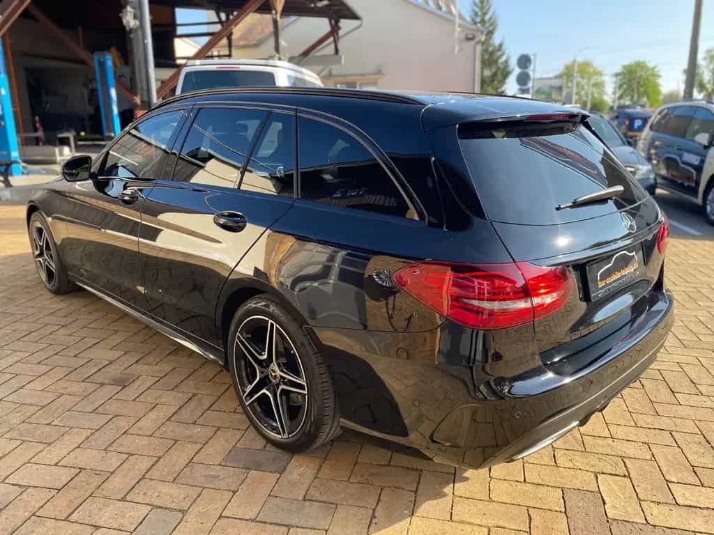 Mercedes-Benz C 220 T d AMG line LED Leder Kamera PDC AHK uvm. 05/2019-photo-1