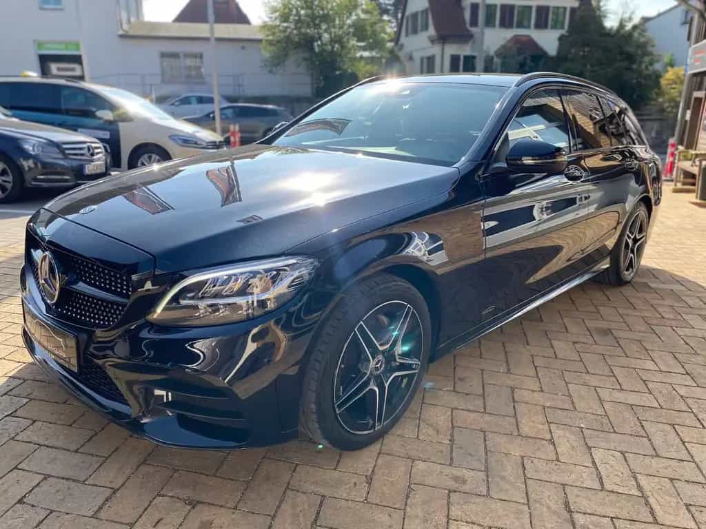 Mercedes-Benz C 220 T d AMG line LED Leder Kamera PDC AHK uvm. 05/2019-photo-2